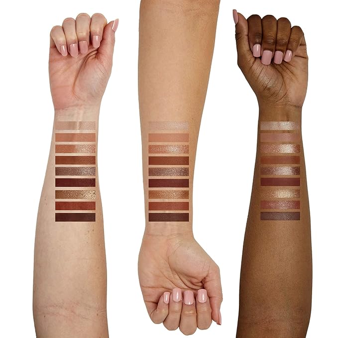 Sigma Beauty On-the-Go Eyeshadow Palette - Spicy - 9 Bold Eyeshadow Shades in Matte, Shimmer and Metalic Finishes - Highly Pigmented Vegan Eye Makeup Palette - Clean Beauty Products-Velvo Beauty