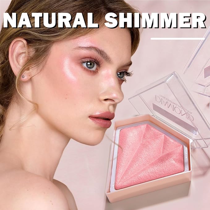 White Highlighter Makeup Palette Face Highlighter Powder Iluminadores De Maquillaje Narutal Shimmer Glitter Highlighter Blush Powder Makeup Palette-05 Mermaid Color-Velvo Beauty