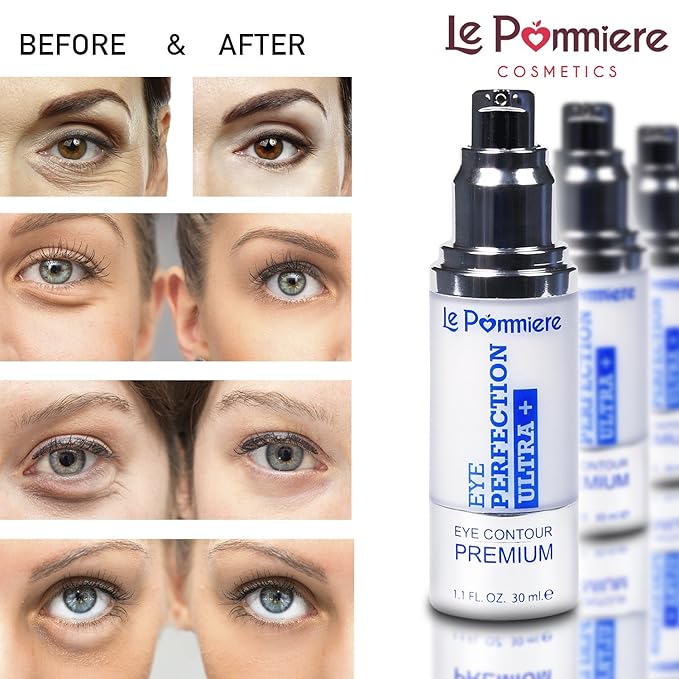 under eye cream 1.1 fl oz. Anti bags, dark circles and puffiness. Anti age, crow's feet. Vitamin E. eye contour anti wrinkle. Moisturizer for face and skin-Velvo Beauty