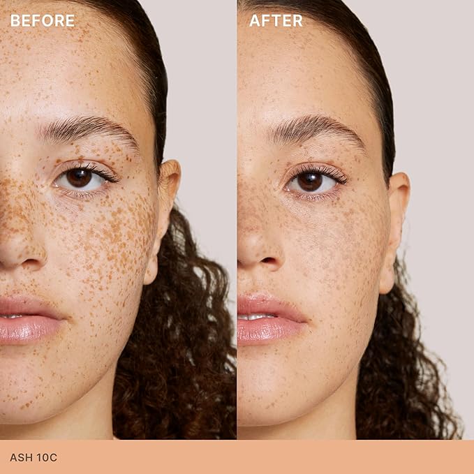 ILIA - Skin Rewind Complexion Stick - Foundation + Concealer + Skincare | Non-Toxic, Vegan, Cruelty-Free, Clean Makeup (10C - Ash, 0.35 oz | 10 g)-Velvo Beauty