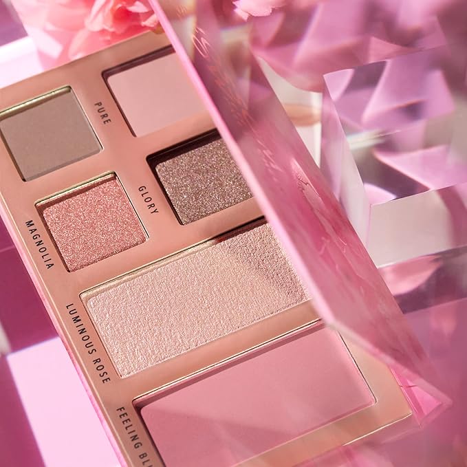 Catrice | Blossom Glow Eye & Cheek Palette | Multi-Use Make Up with Eyeshadows, Blush & Highlighter | Highly Pigmented Matte & Shimmer Shades | Travel Friendly | Vegan & Cruelty Free-Velvo Beauty
