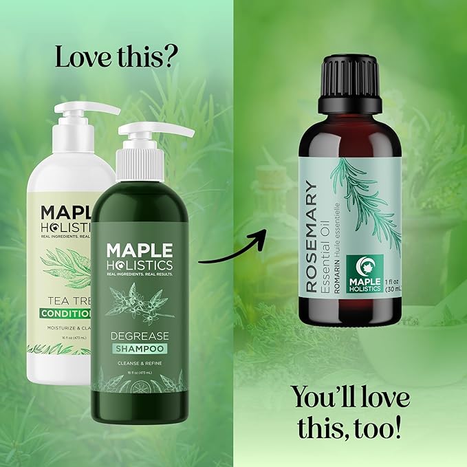 Shampoo and Conditioner for Oily Hair and Scalp - Sulfate and Paraben Free Shampoo and Conditioner Set for Oily Hair with Deep Cleansing Tea Tree Oil - Vegan Color Safe & Cruelty Free (16 Fl Oz)-Velvo Beauty