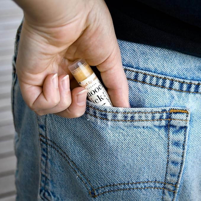 Smooch Stick All Natural Lip Balm Set for Women, Men & Kids with Beeswax & Shea Butter - Fruit, Floral, Herbal Flavors Variety Pack - Small Gift Idea - Seattle Sundries-Velvo Beauty