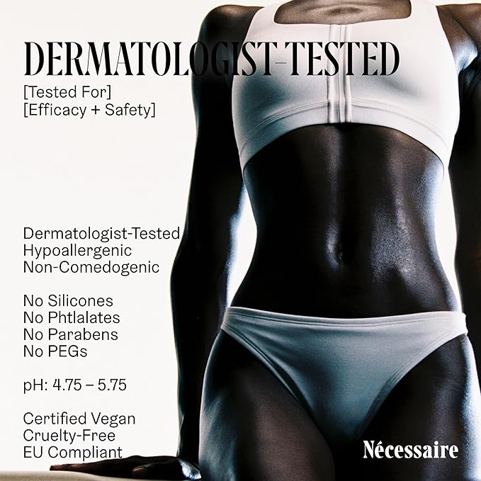 Nécessaire The Body Lotion with Pump. Olibanum. Multi-Peptide Firming to Moisturize + Strengthen. 2.5% Niacinamide, Vitamin C/E + Omega 6/9. Notes of Vanilla, Fig Leaf, & Cassis Buds. 450ml/15.2 fl oz-Velvo Beauty