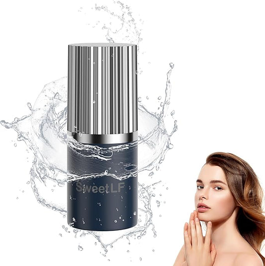 SweetLF Portable Electric Shaver for Women, IPX7 Waterproof, Painless, Rechargeable, Wet & Dry Shaving, Face & Chin & Upper Lip, Black-Velvo Beauty