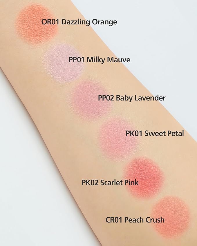 THESAEM Jelly Blusher PK01 Sweet Petal - Velvety Finish Soft Jelly Powder Cheek - Easy Blending Formula- Lightweight, Smooth, Natural Buildable Blusher-Velvo Beauty