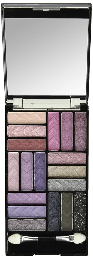 L.A. COLORS 8 Color Eyeshadow Palette, 0.70 Oz, Strange Love, 1 Count-Velvo Beauty