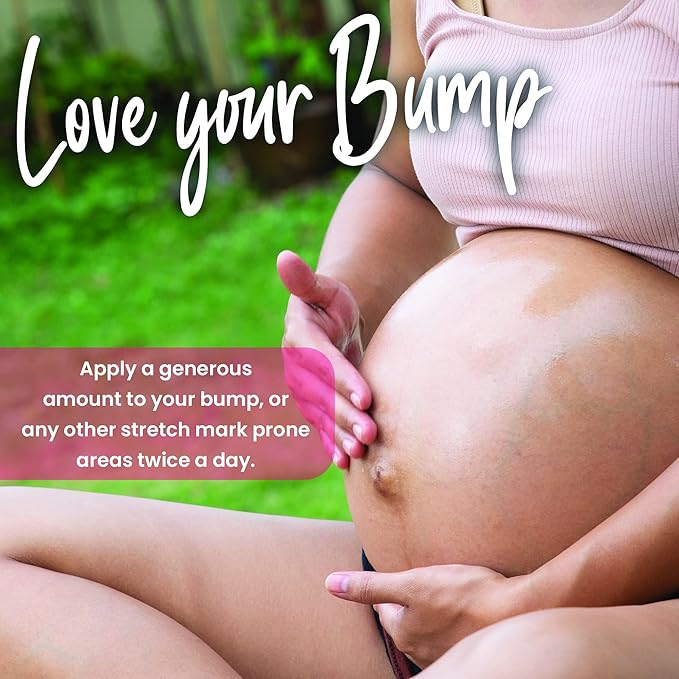 Ink Oil Bump Oil Stretch Mark Treatment | Baby Bump Essentials | Scar Removal | Pregnancy Must Haves First Trimester | Maternity Care | Ink - Bio Oil Stretch Marks Pregnancy | Advanced Skincare-Velvo Beauty