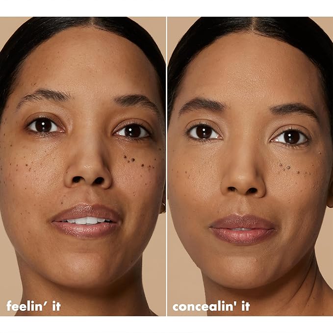 e.l.f. Hydrating Camo Concealer, Lightweight, Full Coverage, Long Lasting, Conceals, Corrects, Covers, Hydrates, Highlights, Medium Sand, Satin Finish, 25 Shades, All-Day Wear, 0.20 Fl Oz-Velvo Beauty