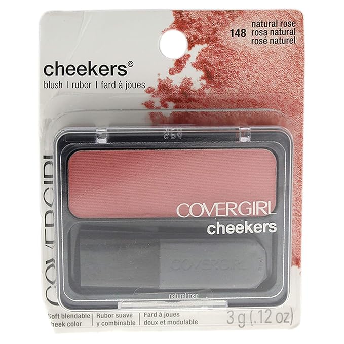 COVERGIRL - Cheekers Blush, Soft, blendable, lightweight formula, easy & natural look, 100% Cruelty-Free-Velvo Beauty