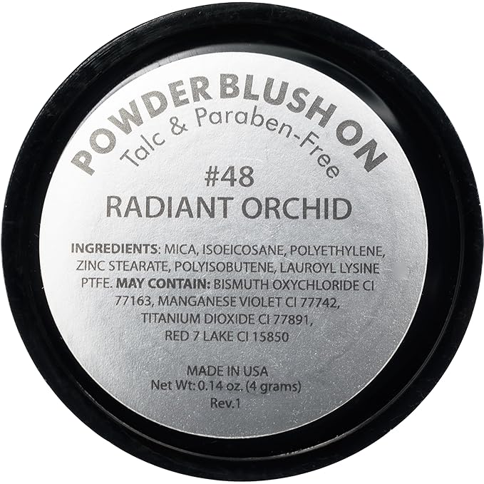 Radiant Orchid Purple Lavender Violet Princess Pink Vegan Blush Pressed Cheek Color Powder, Talc & Paraben Free, No Animal Testing & Cruelty Free-Velvo Beauty
