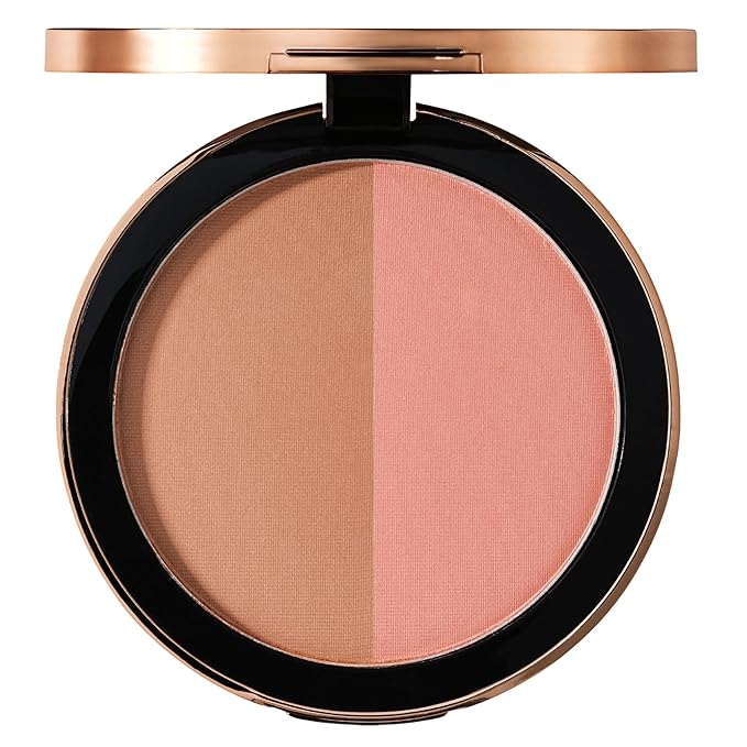 M. Asam Magic Finish Satin Blush Dark Honey & Nude Flush (0.14 Oz) – Make-Up Powder Blush For A Fresh & Radiant Look With Hyaluronic Acid & Ultra-Fine Color Pigments For Fuller Looking Cheeks-Velvo Beauty