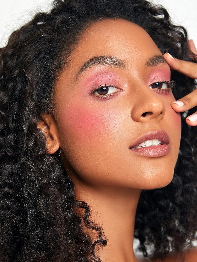 SHEGLAM Divine Flush Matte Blush Powder - Highly Pigmented, Non-Fading, Long Lasting Glowing Lightweight Natural Face Makeup-Velvo Beauty