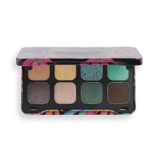 Makeup Revolution, Forever Flawless Dynamic, Eyeshadow Palette, Chilled, 8 Shades, 8g-Velvo Beauty