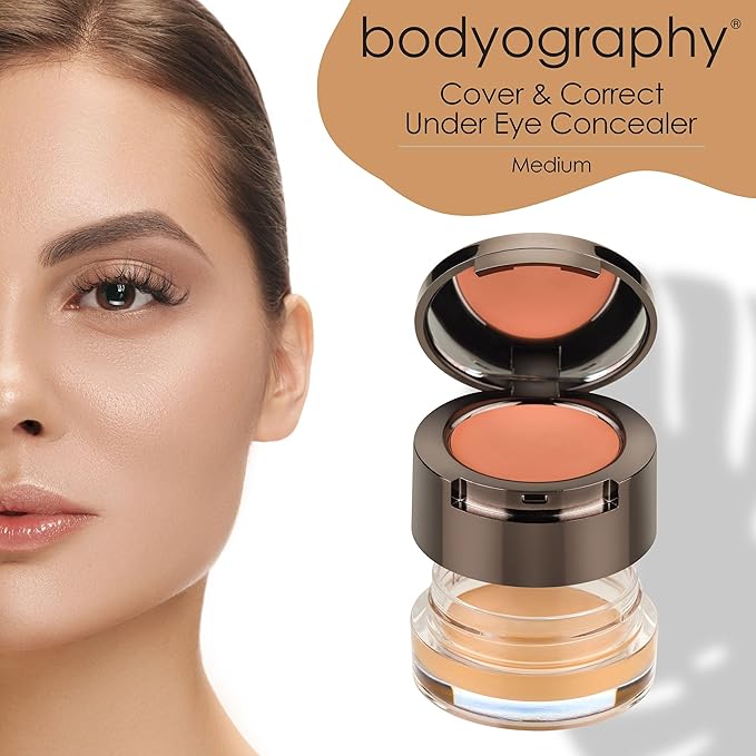 Bodyography Cover & Correct Under Eye Concealer - Medium-Velvo Beauty