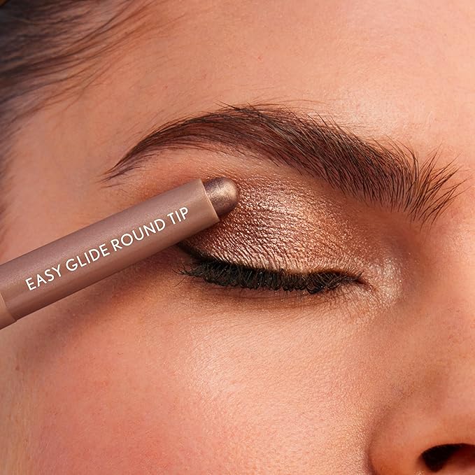 Covergirl Clean Eye Color, Icy Frost, Eyeshadow Sticks, Ultra Creamy Formula, Lightweight, Buildable Formula, Lasts All Day, Smudge-Proof, 0.05oz-Velvo Beauty