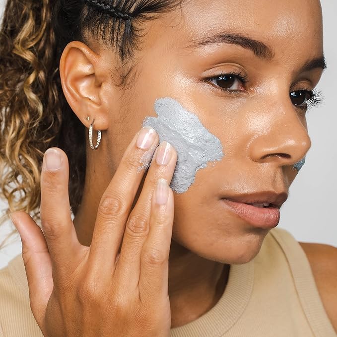 BeautyStat Universal Microbiome Purifying Radiance Mask, Cleansing Mask to Help Dimish Appearance of Pores + Purify Skin with Natural Clays (2.5 oz)-Velvo Beauty