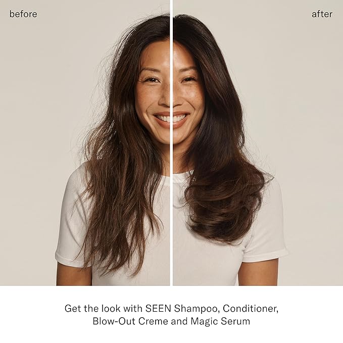 SEEN Shampoo - Scented - Non-Comedogenic & Sulfate-Free Hair Shampoo- Dermatologist-Developed - Safe for Sensitive & Acne Prone Skin-Velvo Beauty