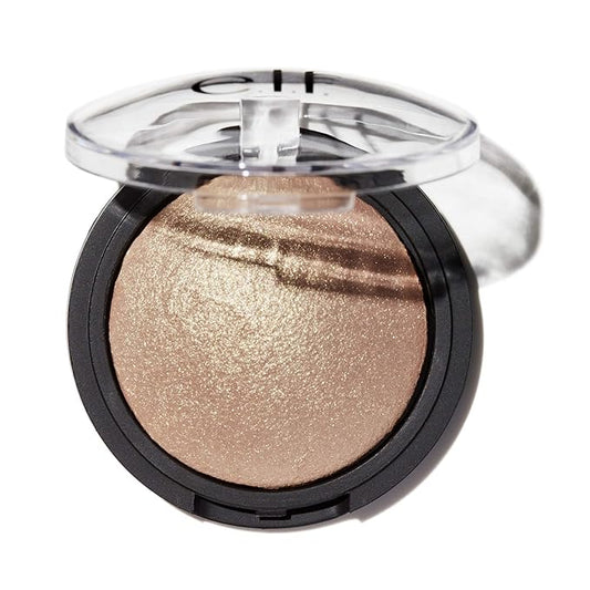 e.l.f. Baked Highlighter, Sheer Shimmering Color, Blush Gems, 0.16 Ounce-Velvo Beauty
