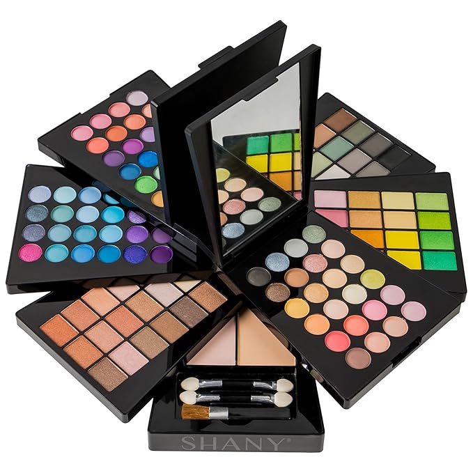 The SHANY Beauty Cliche Makeup Set - All-in-One Makeup Palette with Eyeshadows, Face Powders, and Blushes-Velvo Beauty