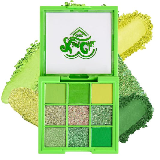 Kimchi Chic Beauty Citrus Queen - 9 Shades in 1 Makeup Palette - 03 LIME-Velvo Beauty