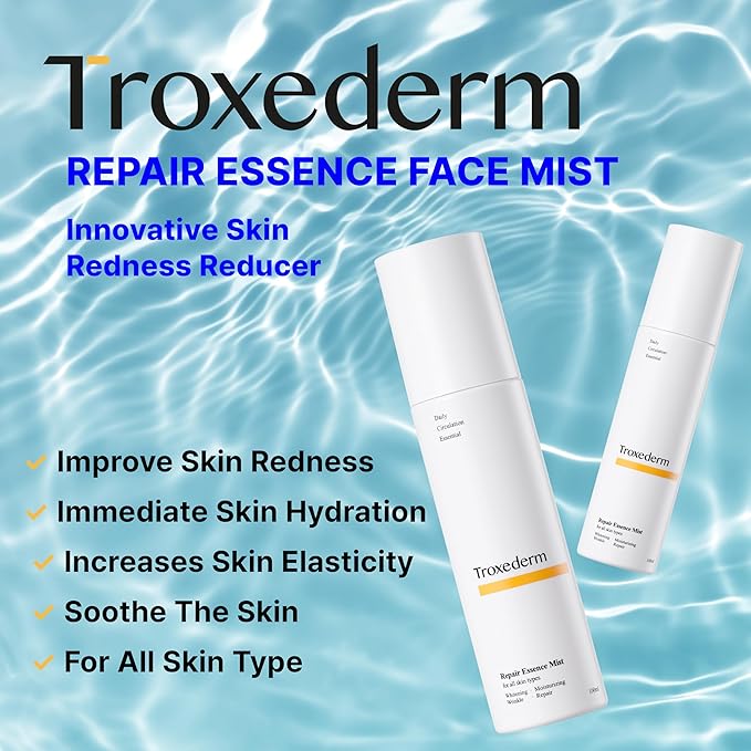 Repair Essence Mist - Hydrating Face Mist for Redness & Blemish-Free, Glowing Skin - with CICA Extract, Niacinamide & Adenosine - Moisturizing & Cooling Face Spray-Velvo Beauty