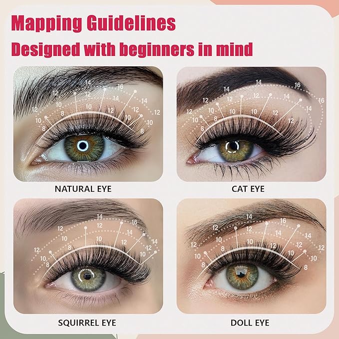 Bombshell SE Lash Clusters 600PCS Lashes - Lash Clusters 10D 20D 30D+40D50D60D Individual Lashes Clusters D Curl Lash Extension 8-16MM Eyelash Clusters DIY Cluster Eyelash Extensions for Beginners-Velvo Beauty
