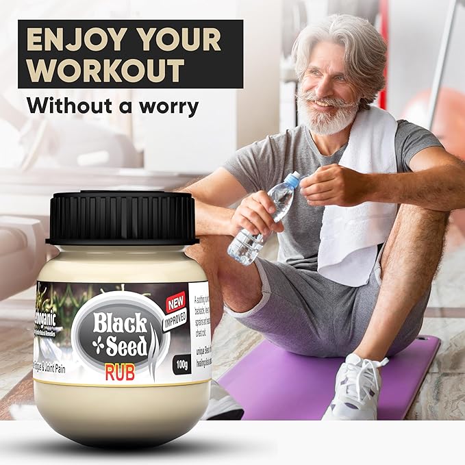 Black Seed Rub | Infused with Soothing Properties | Crafted to Provide Comfort to Joints, Muscles, Shoulders and Beyond | 3.5 oz.…-Velvo Beauty