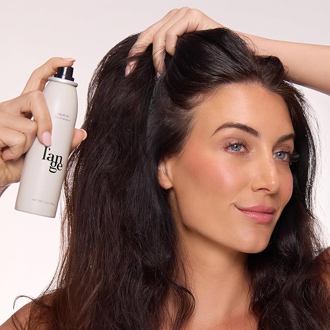 L'ANGE HAIR Deja Vu Dry Shampoo for Women - Ideal for All Hair Types, Light Oil Absorption, Restores Volume & Body, Clean Fresh Scent, Easy to Blend, Texture Shampoo for Women, Sulfate & Paraben Free-Velvo Beauty