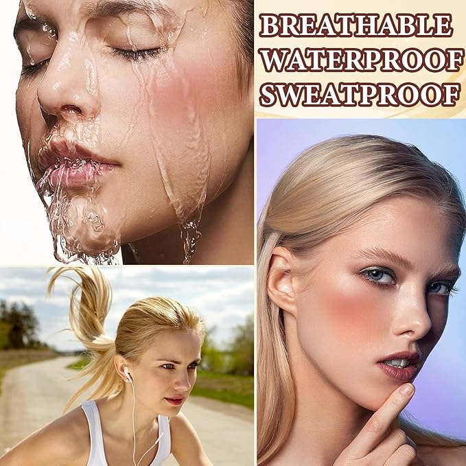 Liquid Contour Beauty Wand,Stick with Cushion Applicator,Cream Contour,Long Lasting Smoothly Moisturizng Silky Contour Stick Blush Stick-Velvo Beauty