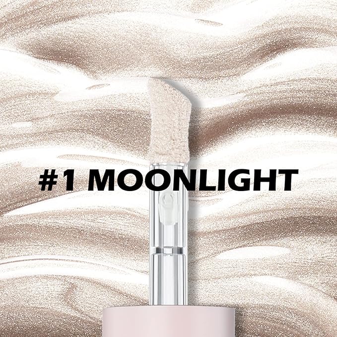 Erinde 2 Colors Liquid Highlighter and Blush Set, Natural Matte Face Blush, Natural Glossy Liquid Illuminator for Face and Body, Lightweight Blendable Silky Smooth Texture, Cruelty-free-Velvo Beauty