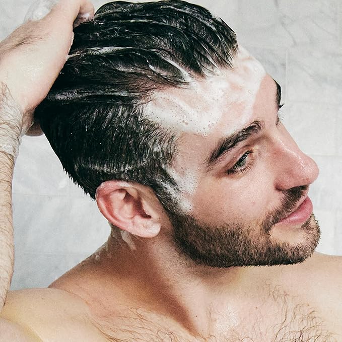 Brickell Men's Relieving Dandruff Shampoo For Men, Natural & Organic, Soothes and Eliminates Dandruff with Ziziphus Joazeiro, Aloe and Jojoba Oil (8 oz)-Velvo Beauty