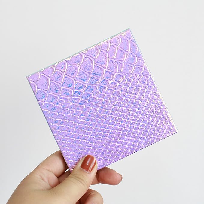 Empty Eyeshadow Makeup Box Magnetic Cosmetics Palette Eye Shadow Fish Scale DIY Storage Tray Small Size-Velvo Beauty