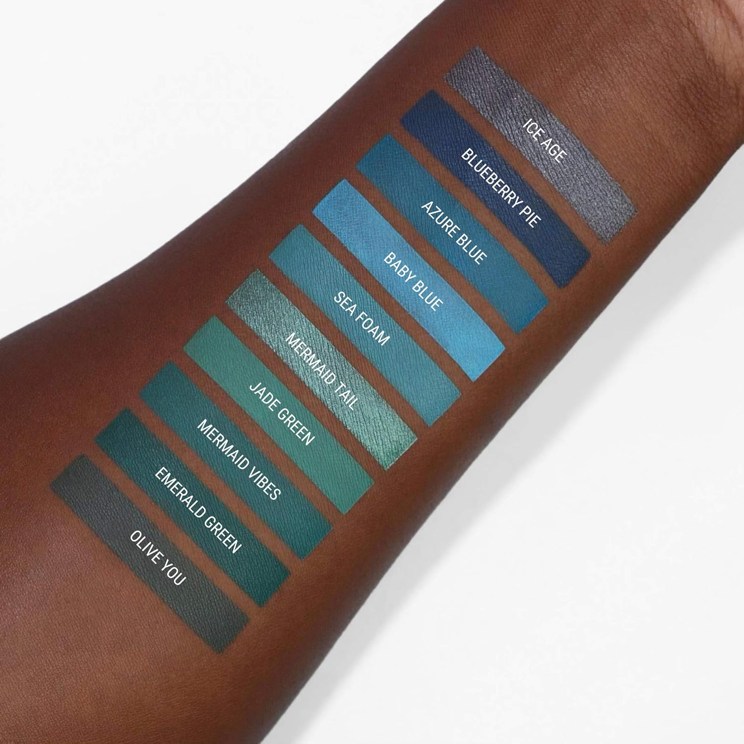 Aromi Green Metallic Liquid Lipstick | Turquoise Teal-Green Lip Color with Shimmery Finish, Vegan, Cruelty-free, Smudge Proof, Long-lasting, Handmade (Mermaid Tail)-Velvo Beauty
