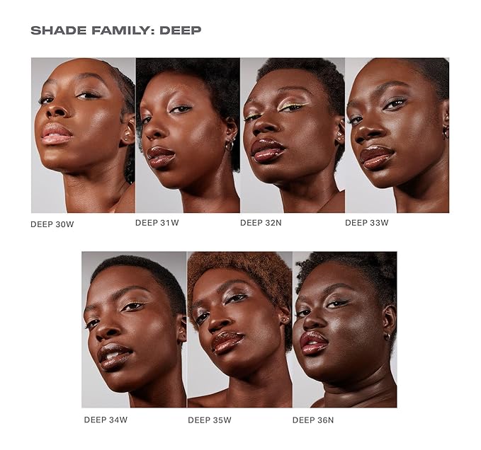 Morphe Lightform Liquid Foundation - Extended Hydration Foundation Makeup with a Lasting, Natural Radiant Finish - Long-Wearing Formula with Buildable, Medium Coverage - Deep 35W (1.01 fl oz)-Velvo Beauty