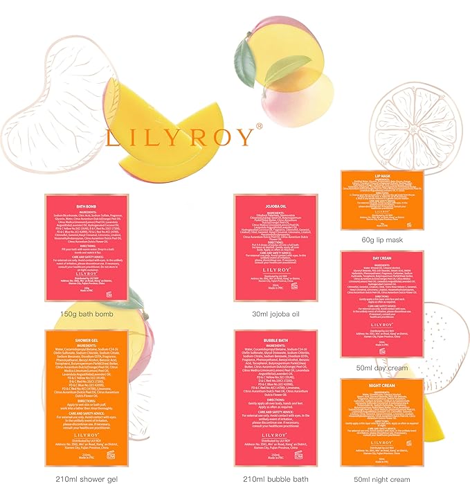 Mother's Day Gift for Mom - Luxury 20-Piece Tropical Spa Gift Set for Women, Bath & Body Care Kit with Shower Gel, Makeup Bag | Christmas, Valentine's, Birthday, Relaxation Gift for All Occasions-Velvo Beauty