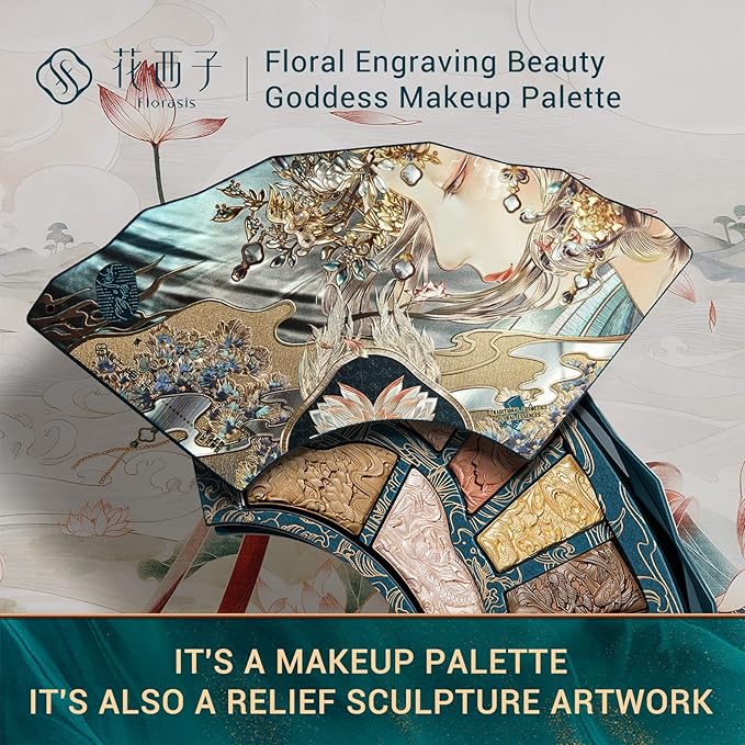 FLORASIS Floral Engraving Odey Makeup Palette (The First Sight)-Velvo Beauty
