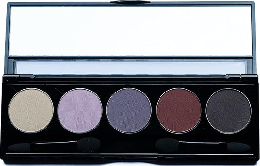 Matte Purple Vegan Eyeshadow Palette; Talc, Paraben & Cruelty Free-Velvo Beauty