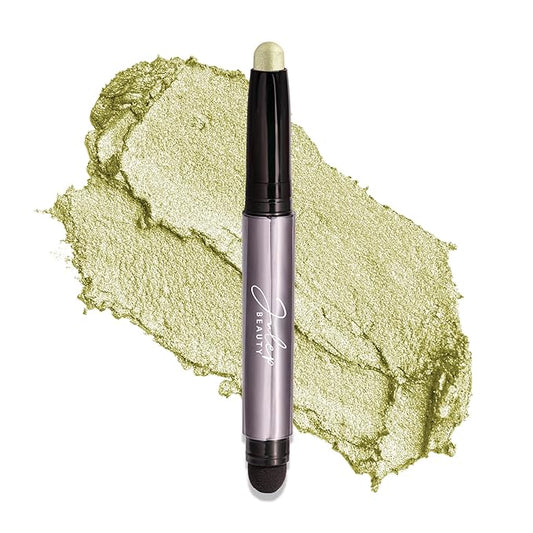 Julep Eyeshadow 101 Cream-to-Powder Waterproof Shadow Stick – Meadow Shimmer – Long-Lasting, Crease-Proof, Earthy Green Shimmer Cream Eyeshadow with Built-in Smudger-Velvo Beauty