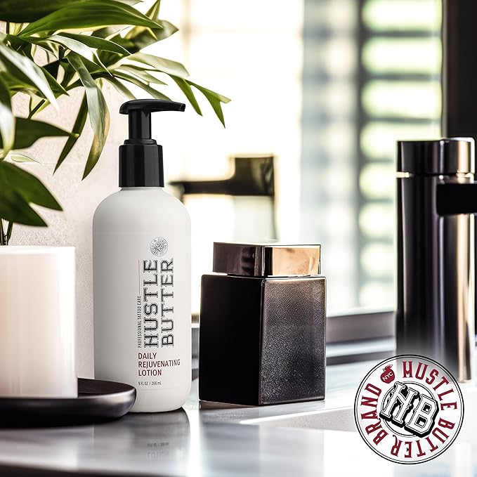 Hustle Butter Tattoo Aftercare - Daily Moisturizing Lotion - Naturally Derived Vegan Cruelty Free - Everyday All Over Use for Tattoos - 9 fl oz-Velvo Beauty