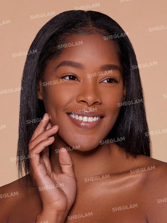 SHEGLAM SKin-Focus Full Coverage Powder Foundation Oil-Control Lightweight Face Pressed Powder Makeup-Saddle-Velvo Beauty