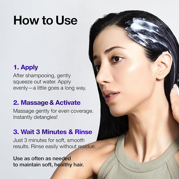 Protein Capsule Hair Repair Treatment, 3-Minute Keratin Hair Mask & Deep Conditioner for Damaged, Repair & Strengthen, Instant Detangling, Anti-Frizz, Low-pH, Fine-Hair Safe, 6.76 fl oz-Velvo Beauty