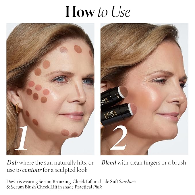 LAURA GELLER NEW YORK Serum Bronzing Cheek Lift, Relaxing Rich-Velvo Beauty