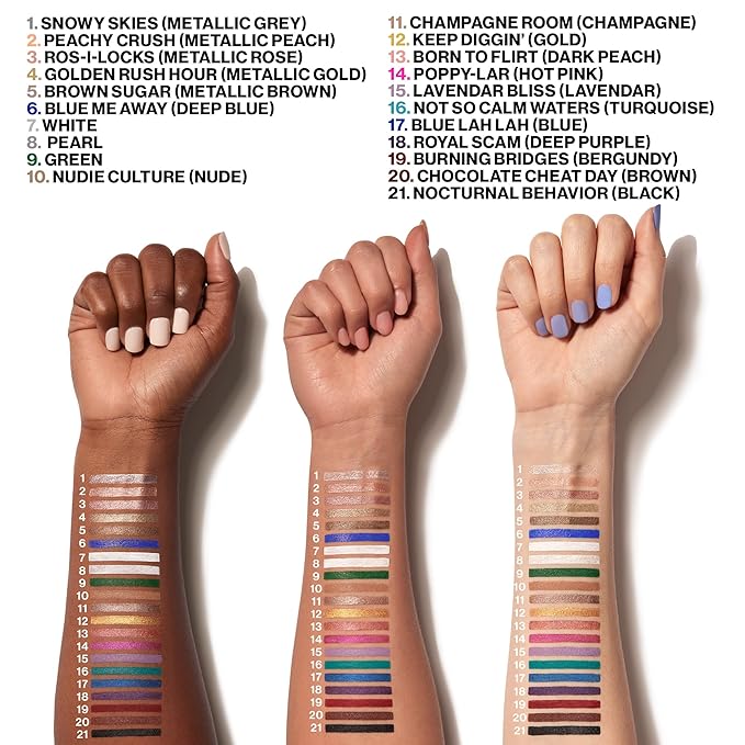 wet n wild Color Icon Cream Eyeliner Eyeshadow Multi-Stick, Moisturizing, Nourishing Velvety Cream-to-Powder Buildable & Blendable Formula, Cruelty-Free & Vegan - Nocturnal Behavior-Velvo Beauty