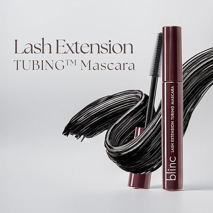 Blinc Lash Extension Tubing Mascara, Extreme Lengthening and Defining Mascara with Biotin, Ultra-Longwearing Washable Mascara, Clean, Vegan and Cruelty-Free, 9mL / 0.30 Fl. OZ-Velvo Beauty