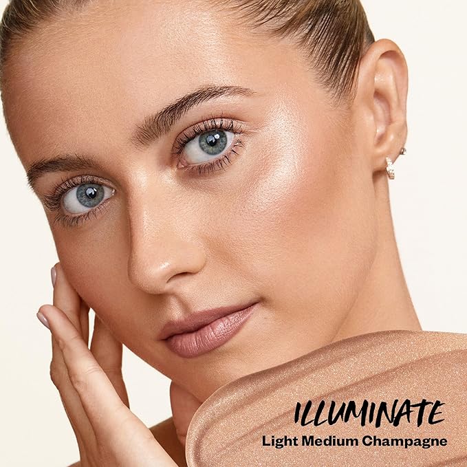 Kosas Glow I.V. Vitamin-Infused Skin Enhancer Face Makeup - Tinted Beauty Highlighter for a Healthy Glow - Illuminate-Velvo Beauty