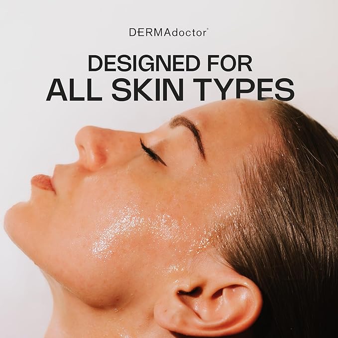 DERMAdoctor Vitamin C Facial Cleanser, Daily Face Wash, Toner, Makeup Remover | High-Potency Vitamin C from Kakadu Plum, Facial cleanser, Face Scrub, Cleanse Pores, Removes oil, Sunscreen, Pollutants-Velvo Beauty