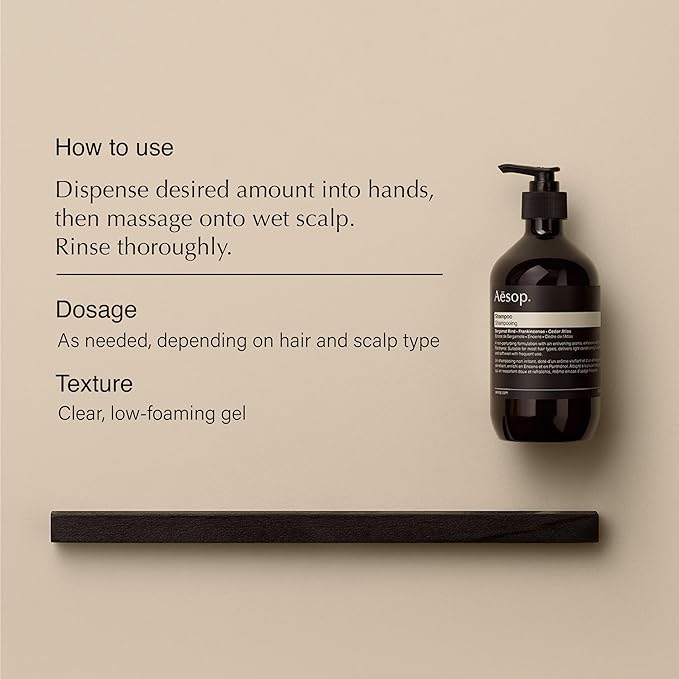 Aesop Shampoo & Conditioner Set | Hydrates, Softens, & Adds Shine | All Hair Types | 16.9 oz / 500mL-Velvo Beauty