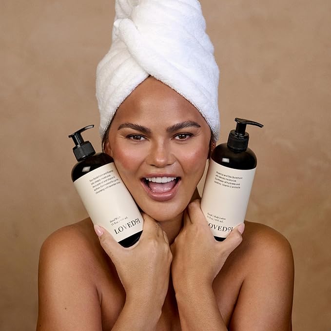 Hand & Body Lotion, John Legend Skincare, Fragrance-Free, Daily Lightweight Cream, Formulated with Shea Butter & Vitamin E, 15 oz-Velvo Beauty