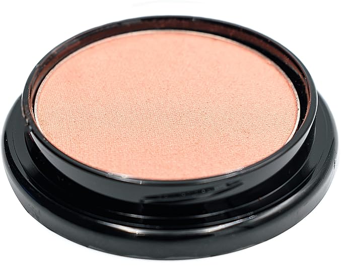 Pumpkin Spice Orange Peach Blush Pressed Cheek Blush Color Contour Powder, Talc & Paraben Free, 4 Grams, No Animal Testing & Cruelty Free-Velvo Beauty